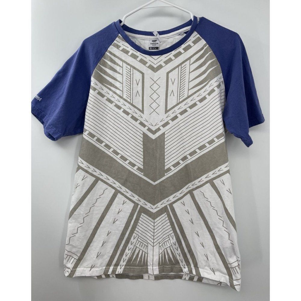 TANOA SAMOA Hawaii Mens S/S 2-Sided Graphic t-Shirt Large L